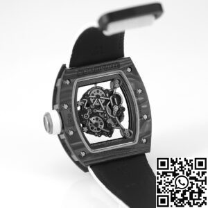 KV Factory Replica Richard Mille RM055 Series V5 White Nylon Strap
