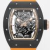 KV Factory Replica Richard Mille RM055 Series V5 Yellow Rubber Strap