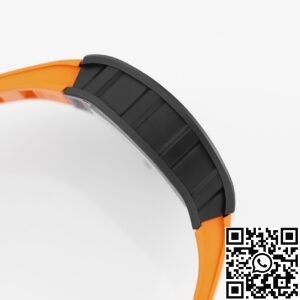 KV Factory Replica Richard Mille RM055 Series V5 Yellow Rubber Strap