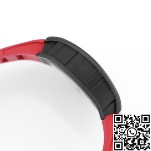 KV Factory Replica Richard Mille RM055 Series V5 Red Rubber Strap