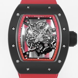 KV Factory Replica Richard Mille RM055 Series V5 Red Rubber Strap