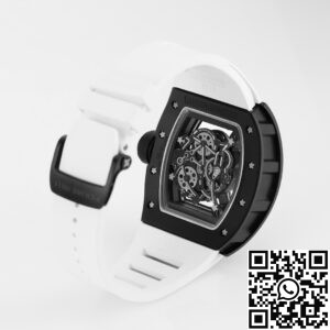 KV Factory Replica Richard Mille RM055 Series V5 White Rubber Strap