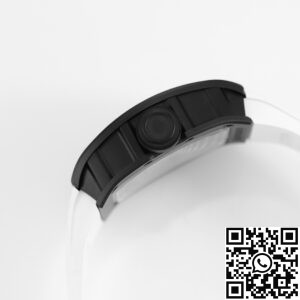 KV Factory Replica Richard Mille RM055 Series V5 White Rubber Strap