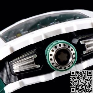 KV Factory Replica Richard Mille RM011-03 Series White Ceramic Case