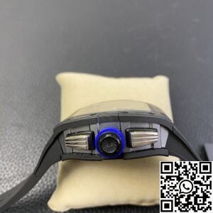 KV Factory Replica Richard Mille RM011 Blue Dial Series Carbon Fiber Watch Case