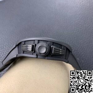 KV Factory Replica Richard Mille RM011 Series Black Ceramic Case