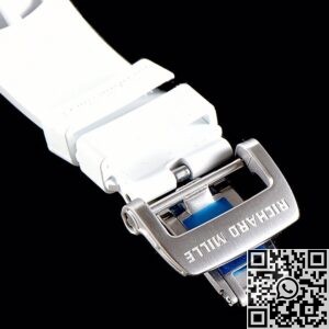 KV Factory Replica Richard Mille RM011 Series White Ceramic Case