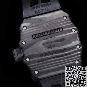 KV Factory Replica Richard Mille RM011 Tourbillon Series Carbon Fiber Watch Case