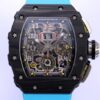 KV Factory Replica Richard Mille RM011 Series KV Factory Replica Richard Mille RM011 Series White Rubber Strap