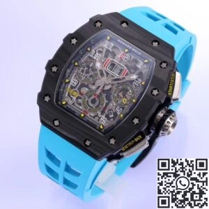 KV Factory Replica Richard Mille RM011 Series KV Factory Replica Richard Mille RM011 Series White Rubber Strap