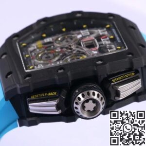 KV Factory Replica Richard Mille RM011 Series KV Factory Replica Richard Mille RM011 Series White Rubber Strap