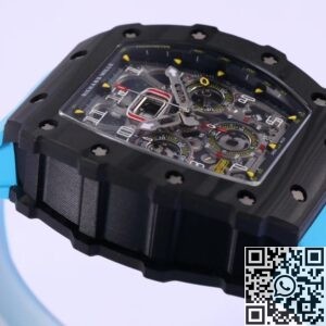 KV Factory Replica Richard Mille RM011 Series KV Factory Replica Richard Mille RM011 Series White Rubber Strap