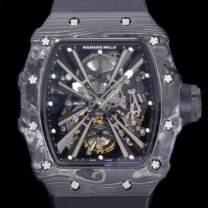 KV Factory Replica Richard Mille RM011 Tourbillon Series Carbon Fiber Watch Case