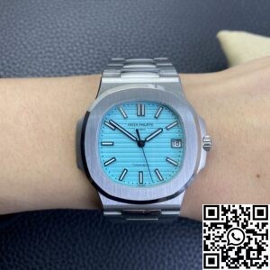 3K Factory Replica Patek Philippe Nautilus 5711/1A-018 Tiffany Blue Dial