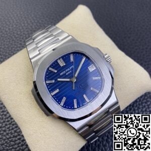 3K Factory Replica Patek Philippe Nautilus 5711/1P Blue Dial