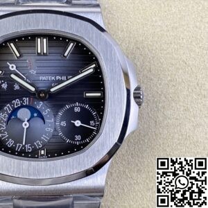 PPF Factory Replica Patek Philippe Nautilus 5712/1A-001 Series Blue Dial