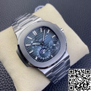 ZF Factory Replica Patek Philippe Nautilus 5712/1A-001 Series Blue Dial