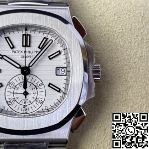 PPF Factory Replica Patek Philippe Nautilus 5980/1A-019 Series White Dial