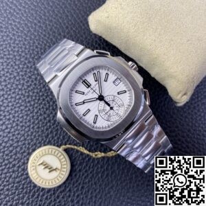PPF Factory Replica Patek Philippe Nautilus 5980/1A-019 Series White Dial