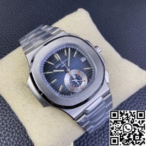 PPF Factory Replica Patek Philippe Nautilus 5980/1A-001 Series Blue Dial