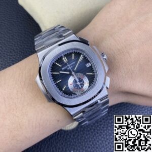 PPF Factory Replica Patek Philippe Nautilus 5980/1A-001 Series Blue Dial