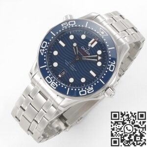 VS Factory Replica Omega Seamaster Diver 300M 210.30.42.20.03.001 Blue Dial Series