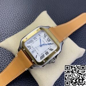 BV Factory Replica Cartier Santos W2SA0006 Leather Strap Series