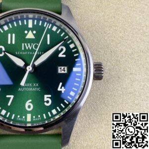 M+ Factory Replica IWC Pilot IW328205 Green Dial