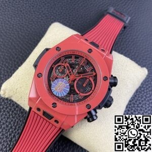 BBF Factory Replica Hublot Big Bang Unico 411.CF.8513.RX Red Ceramics Series