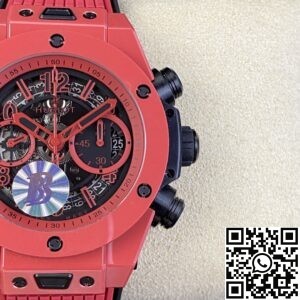 BBF Factory Replica Hublot Big Bang Unico 411.CF.8513.RX Red Ceramics Series