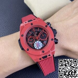 BBF Factory Replica Hublot Big Bang Unico 411.CF.8513.RX Red Ceramics Series