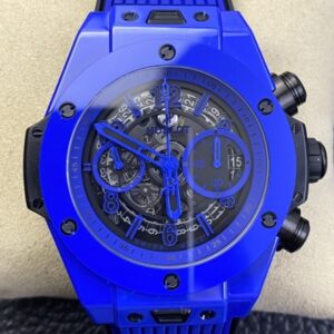 BBF Factory Replica Hublot Big Bang Unico 411.ES.5119.RX Blue Ceramics Series