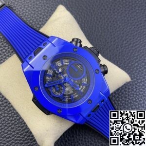BBF Factory Replica Hublot Big Bang Unico 411.ES.5119.RX Blue Ceramics Series