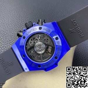 BBF Factory Replica Hublot Big Bang Unico 411.ES.5119.RX Blue Ceramics Series