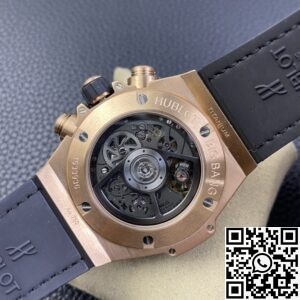 ZF Factory Replica Hublot BIG BANG Unico 411.OX.9910.LR.0999 Rainbow Rose Gold Case Series
