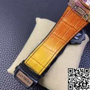 ZF Factory Replica Hublot BIG BANG Unico 411.OX.9910.LR.0999 Rainbow Rose Gold Case Series