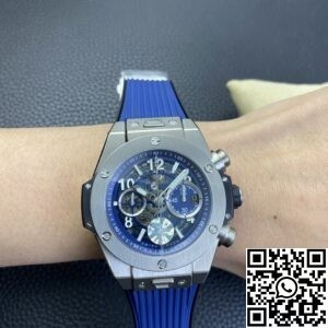 ZF Factory Replica Hublot BIG BANG Unico 421.NX.5170.RX Blue Dial Series