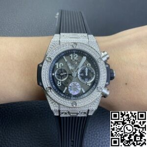 ZF Factory Replica Hublot BIG BANG Unico 421.NX.1170.RX.1704 Diamond Bezel Series