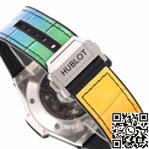 ZF Factory Replica Hublot BIG BANG Unico 411.NX.1117.LR.0999 Rainbow Skeleton Dial Series