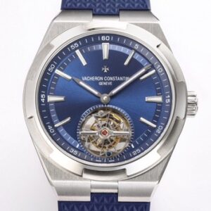 BBR Factory Replica Vacheron Constantin Overseas 6000V/110A-B544 Tourbillon Blue Rubber Strap Series