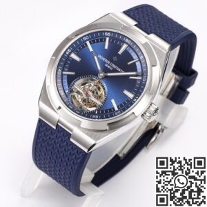 BBR Factory Replica Vacheron Constantin Overseas 6000V/110A-B544 Tourbillon Blue Rubber Strap Series