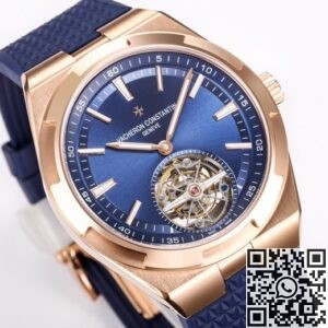 BBR Factory Replica Vacheron Constantin Overseas 6000V/110R-B733 Blue Rubber Straps