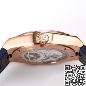 BBR Factory Replica Vacheron Constantin Overseas 6000V/110R-B733 Blue Rubber Straps