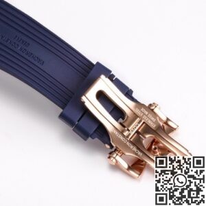 BBR Factory Replica Vacheron Constantin Overseas 6000V/110R-B733 Blue Rubber Straps