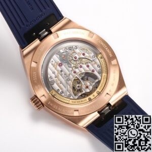 BBR Factory Replica Vacheron Constantin Overseas 6000V/110R-B733 Blue Rubber Straps
