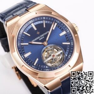BBR Factory Replica Vacheron Constantin Overseas 6000V/110R-B733 Tourbillon Blue Strap Serie