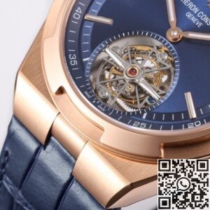 BBR Factory Replica Vacheron Constantin Overseas 6000V/110R-B733 Tourbillon Blue Strap Serie