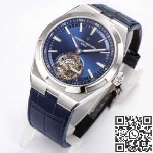 BBR Factory Replica Vacheron Constantin Overseas 6000V/110A-B544 Tourbillon Blue Strap Series