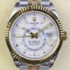 Noob Factory Replica Rolex Sky Dweller M326933-0009 White Dial Series