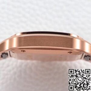 BV Factory Replica Cartier Santos WGSA0031 Rose Gold Case Series